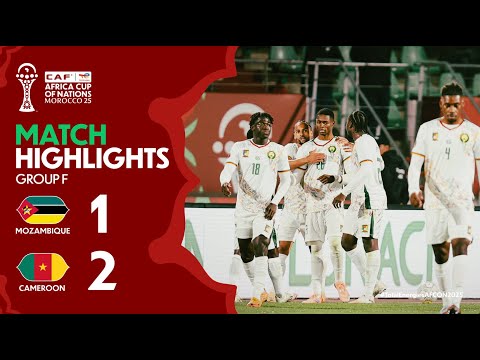 HIGHLIGHTS | Mozambique 🆚 Cameroon | #TotalEnergiesAFCON2025 - Group F