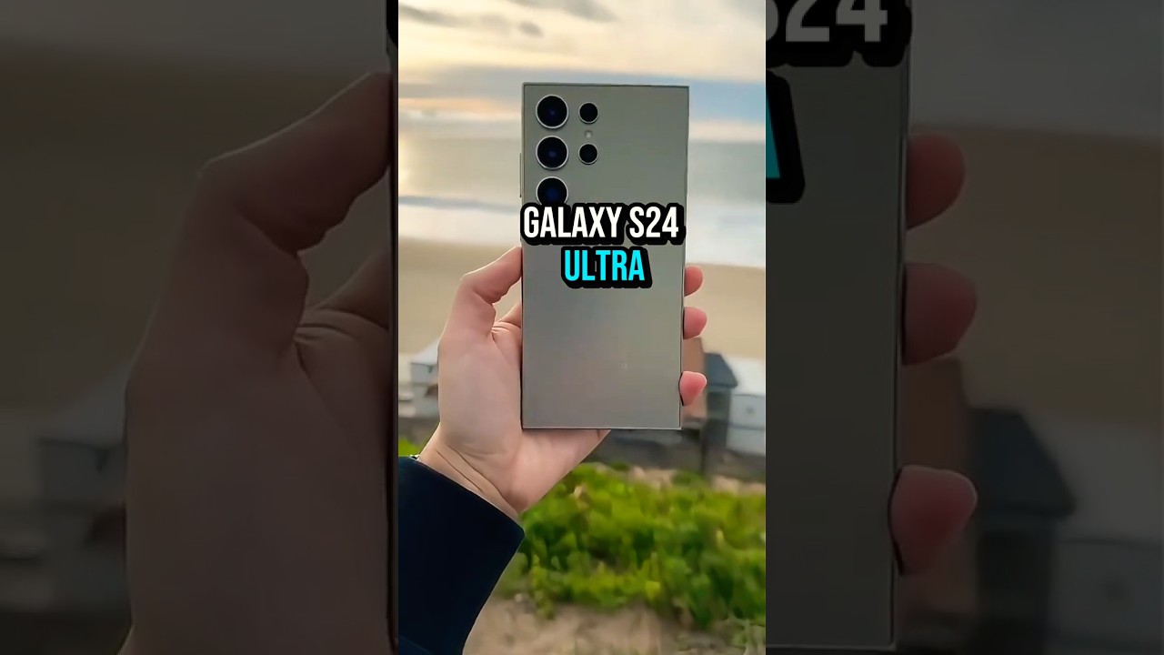 Miniatura da avaliação em vídeo de Smartphone Samsung Galaxy S24 Ultra 256GB 12GB RAM