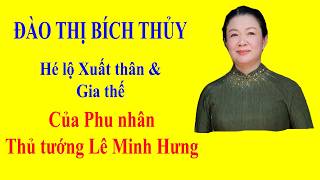 ĐÀO THỊ BÍCH THỦY - Hé lộ Xuất thân của Phu nhân Thủ tướng Lê Minh Hưng 