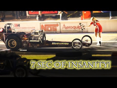 RAGING REVELATION! 7 SEC! INSANE BURNOUT! RAD BACK UP GIRL! DRY HOPS! '16 MELTDOWN NIGHT DRAGS!