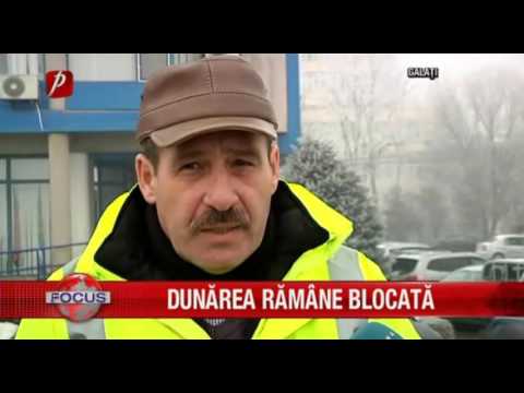 DUNĂREA RĂMÂNE BLOCATĂ