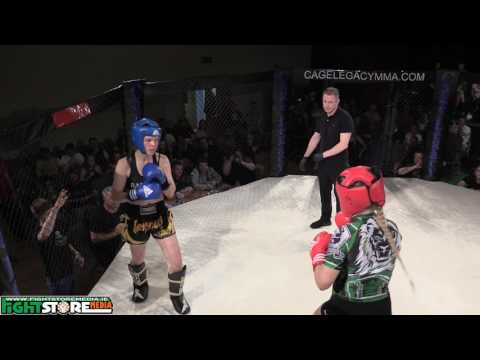 Melissa McArdle v Roksana Kier - Cage Legacy Kickboxing 2