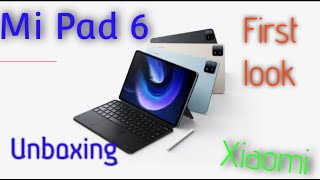 MI pad 6 Unboxing Video