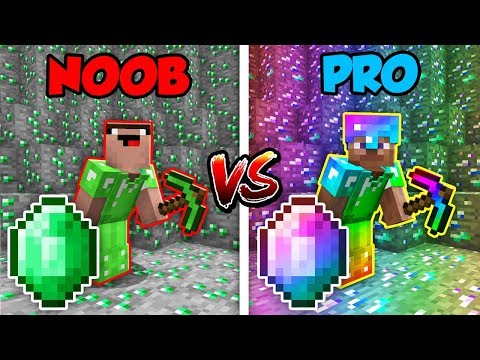 Minecraft NOOB vs. PRO: EMERALD BATTLE in Minecraft! Video
