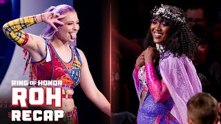 ROH Women's World TV Title Tournament continues, Athena eyes up the competition +more ROH TV 3/21/24
