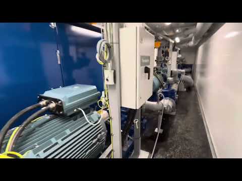 Xylem Lowara MPD 250kW 690V Container pump station