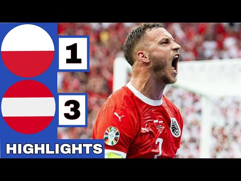 🔴Poland vs Austria (1-3) All GOALS & Extended HIGHLIGHTS | EURO 2024