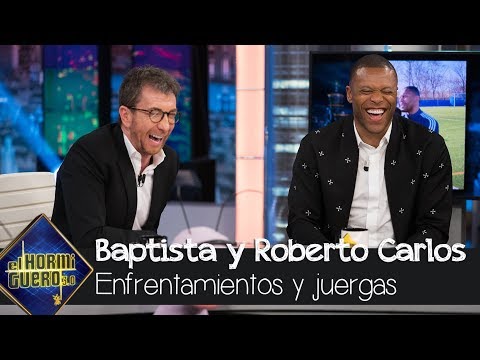 Entrenamientos y juergas, Julio Baptista y Roberto Carlos dan su opinión - El Hormiguero 3.0
