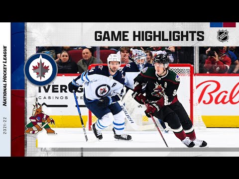 Jets @ Coyotes 2/27 | NHL Highlights 2022