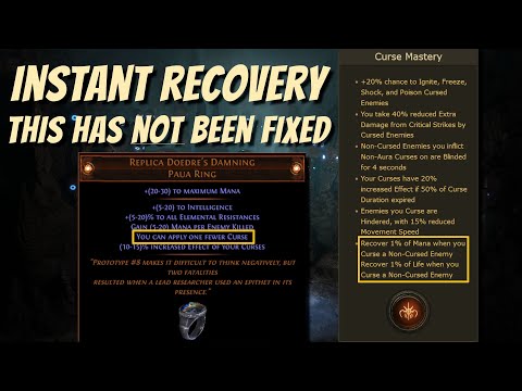 0 curse tech still has not been fixed! - Path of Exile (3.22 Ancestor)