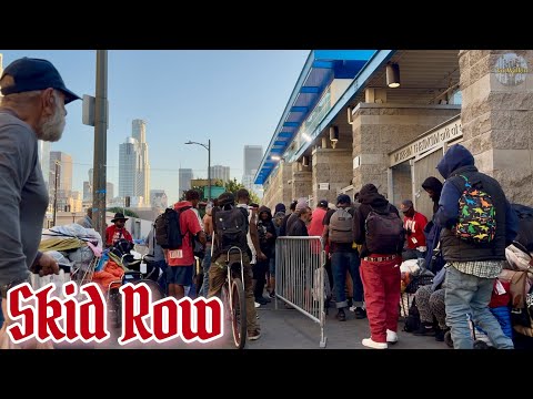 Disappearing Tents & Skid Row Visibly Cleaner 🧼😳• Ep 75 | Los Angeles, California 🇺🇸 