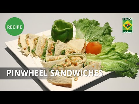 Pinwheel Sandwiches Recipe | Lively Weekends | Kiran Khan | Fast Food