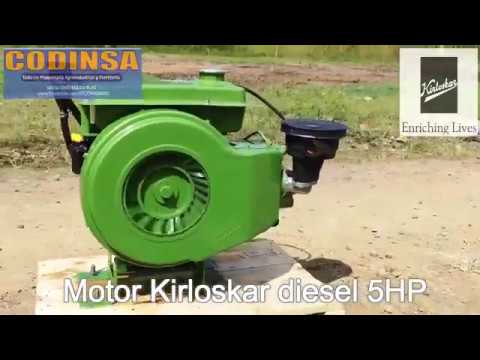 Motor KIRLOSKAR 5 HP Diesel CODINSA