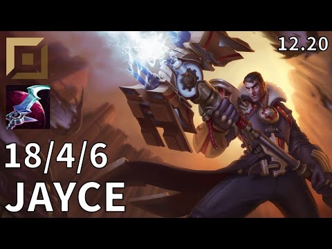 Jayce Top vs Singed - Ranked Master - Patch KR 12.20