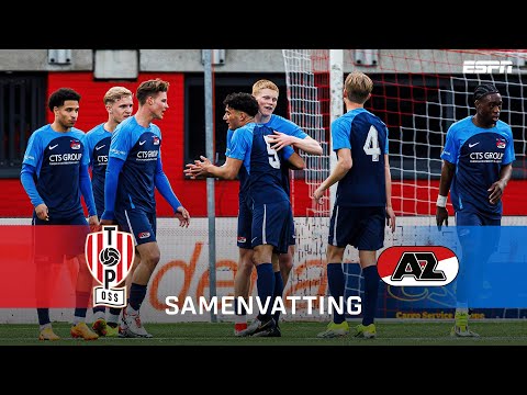 ⏱️ Blijf hangen! BESLISSING pas in MINUUT 90+4' 😰 | Samenvatting TOP Oss - Jong AZ