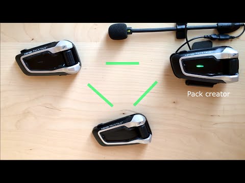 Cardo PACKTALK/BOLD - DMC Mesh Group Intercom for 3 riders