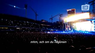 Håkan Hellström - Valborg (Ullevi) med text