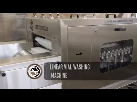Automatic Linear Vial Washing Machine (tunnel Type)
