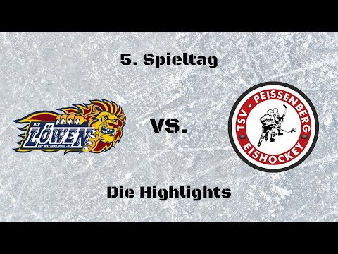 EHC Waldkraiburg "Die Löwen" vs. TSV Peißenberg "Eishackler" | Die Highlights