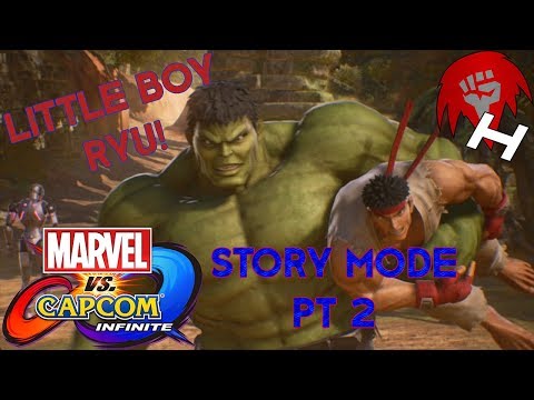 Little Boy Ryu! - Marvel vs. Capcom: Infinite Pt 2 Xbox One