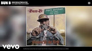 Bun B - KnoWhatImSayin (Audio) ft. Slim Thug, Lil Keke
