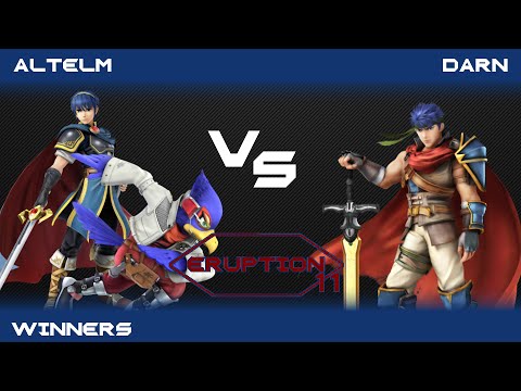 Eruption 11 Smash 4 - Altelm(Falco/Marth) vs DARN(Ike) - Winners