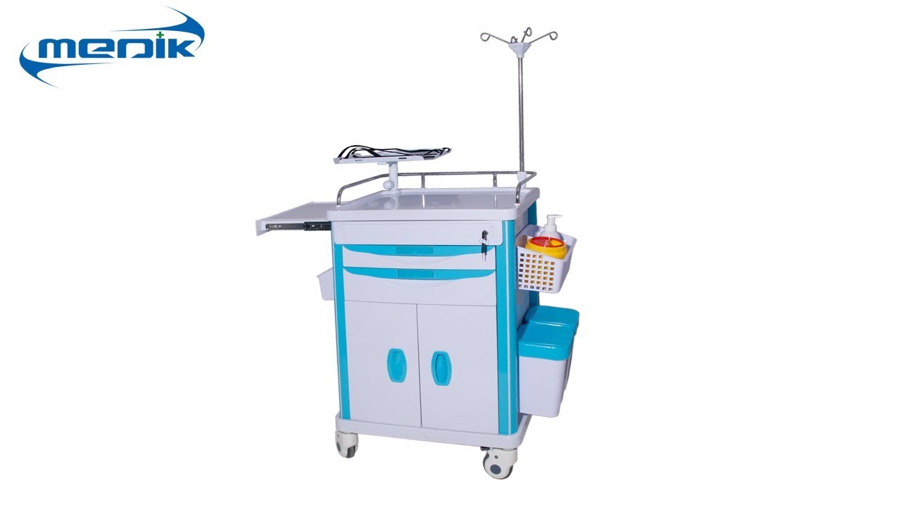 Hospital Emergency Medicine Drug Trolley