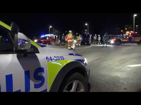 Bil voltade av okänd anledning i Arlöv