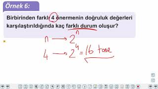 Eğitim Vadisi 9.Sınıf Matematik 1.Föy Mantık 1 Konu Anlatım Videoları