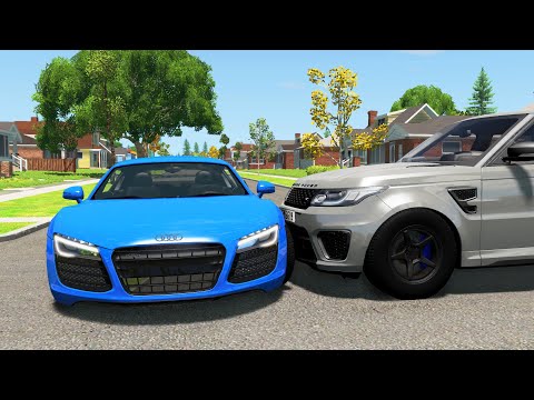 Crossroad Car Crashes 57 - BeamNG.Drive