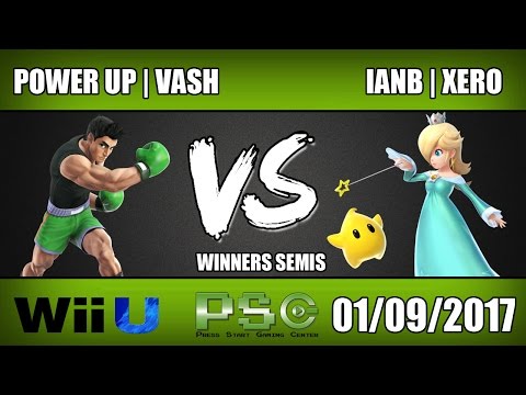 PowerUp | Vash (Little Mac) vs IANB | Xero (Rosalina) - Wii U Winners Semis - S4M