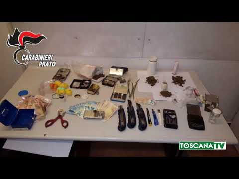 2018-01-23 PRATO - SPACCIO A GESTIONE FAMILIARE, IN MANETTE PADRE E FIGLI