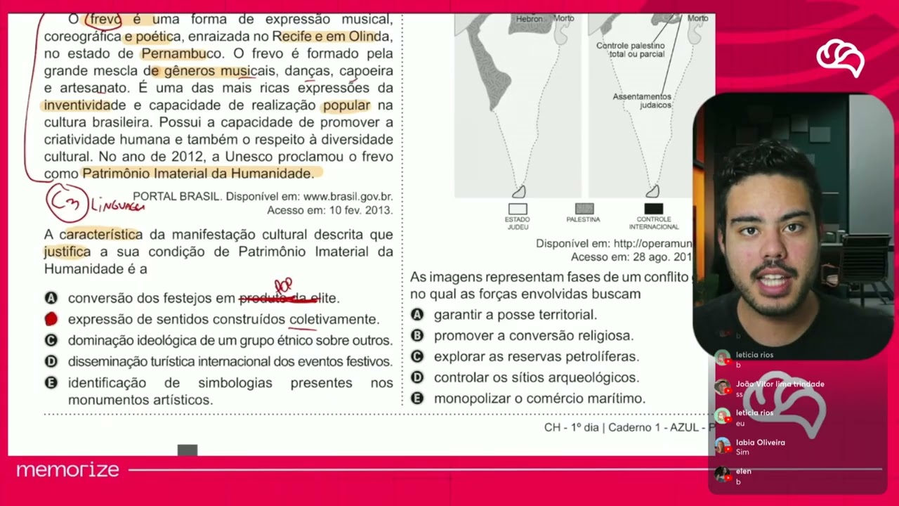 Resolução em Vídeo — Questão 55 ENEM 2019 PPL