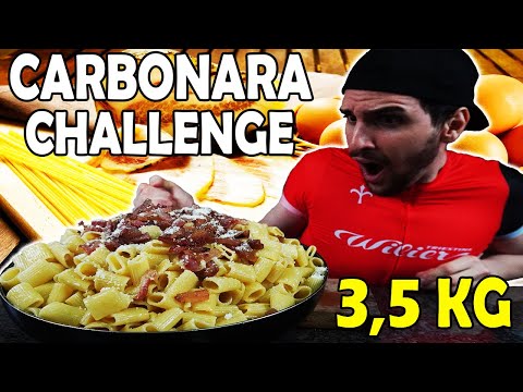 3,5KG DI CARBONARA CHALLENGE | Cheat day | MAN VS FOOD #PakiEats #FoodChallenge #Pasta #Carbonara