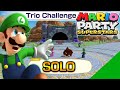 Luigi Goes It ALONE In The TRIO Challenge Mt Minigames