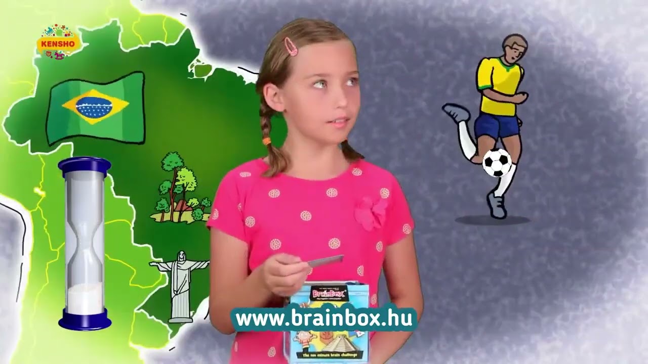 Világtörténelem társasjáték - Brainbox videó