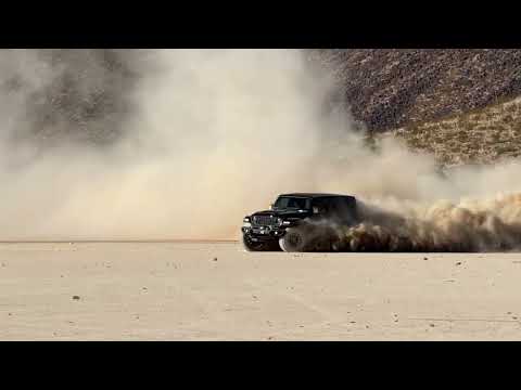 2024 Jeep Wrangler Rubicon 392 Final Edition — Drifting on a Dry Lakebed