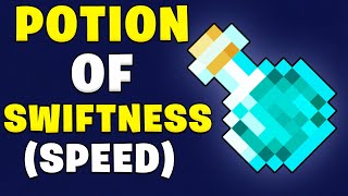 How to make a Potion of Swiftness (speed Potion) in Minecraft 1.20.5