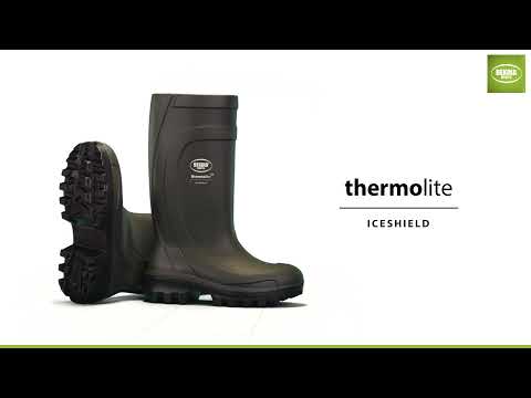 Thermolite IceShield, embout et semelle antiperforation en acier (S5), vert