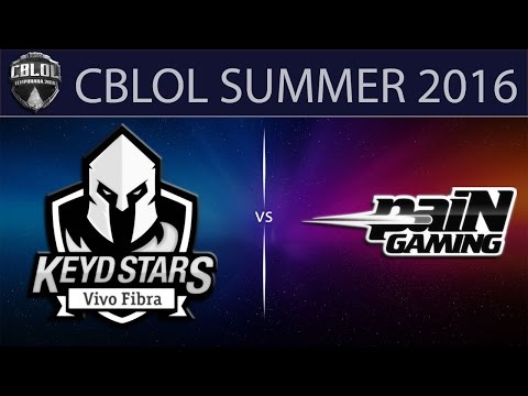 [LoL VODs] Keyd vs paiN Game 1 | CBLOL Winter 2016 (12.06.2016) - Keyd Stars vs paiN Gaming