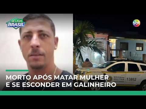 Autores de feminicídios em SP e RS são mortos durante confrontos com a polícia | #SeLigaBrasil