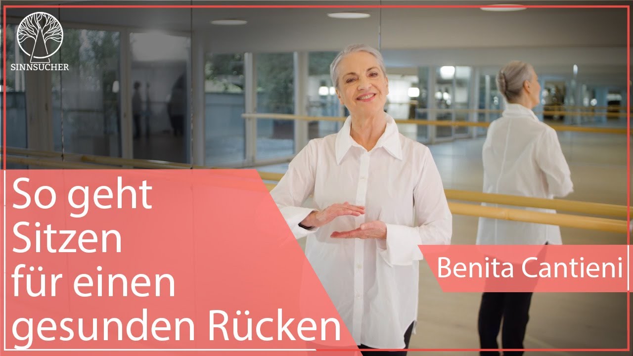 Gesunde Sitzposition mit der CANTIENICA©-Methode | Benita Cantieni