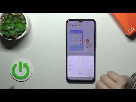 How to Change Screen Recorder Video Quality in ZTE Blade A53 Pro – Screen Recording Quality