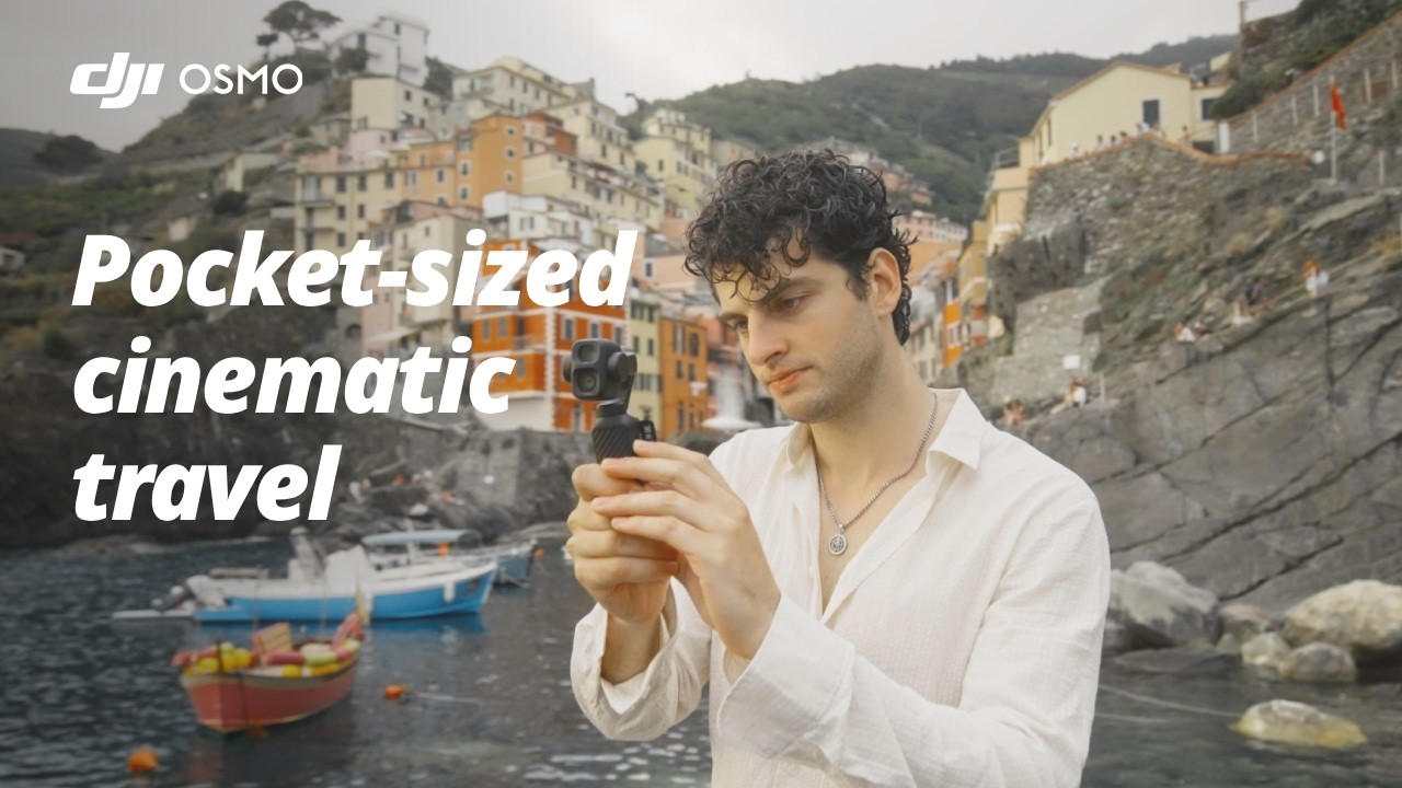 Pocket-Sized Cinematic Travel — Osmo Pocket 4P in Italy