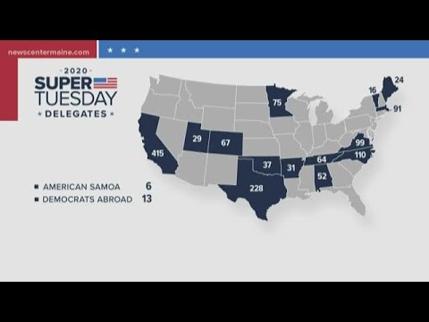 メイン州の町では、2020年のスーパーチューズデーの有権者が予想以上に多くなっています。 (Maine towns see more Super Tuesday 2020 voters than expected)