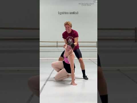 TRYING PARTNER TURNS FOR THE FIRST TIME 👀🩰💀