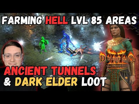 Best Farming Spot For Blizz Sorc? Let's See! | Loot From 100 Hell Ancient Tunnels/Dark Elder Runs