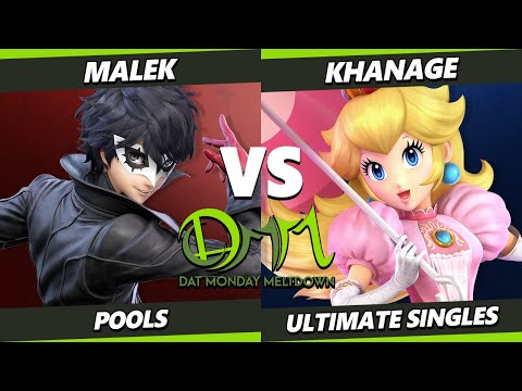 DAT MM 291 - Malek (Joker) Vs. Khanage (Peach) Smash Ultimate - SSBU