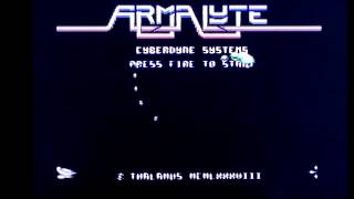 Armalyte on Commodore 64. Gameplay & Commentary