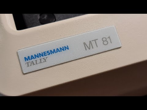 PC128S Olivetti PRODEST with MANNESMANN TALLY MT-81